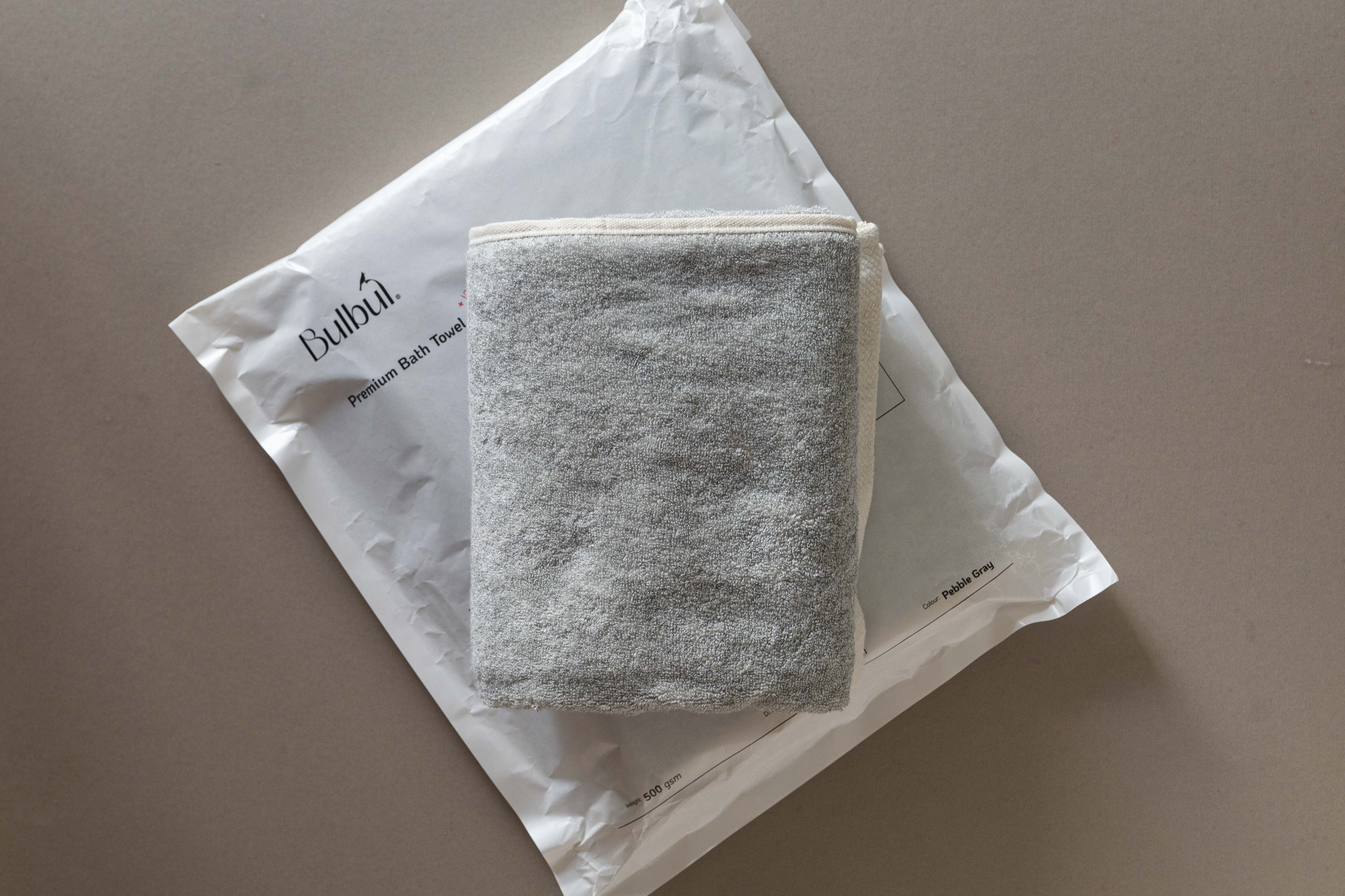 Copper towels in paper packaging