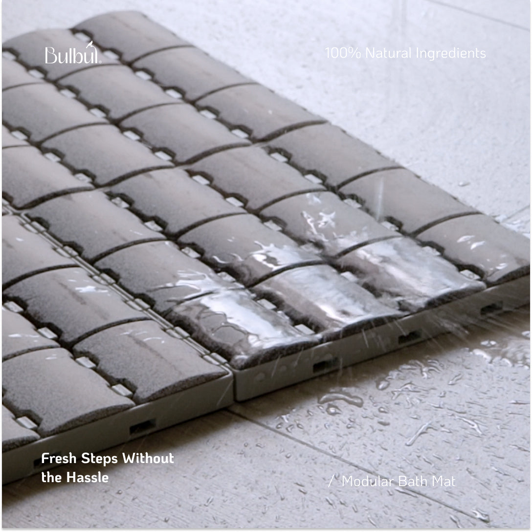 Bath mat Bulbul Diatomite Modular Bath Mat