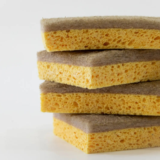 Discover Dish Sponges Made with Coconut Husk and Natural Cellulose for a Greener Home