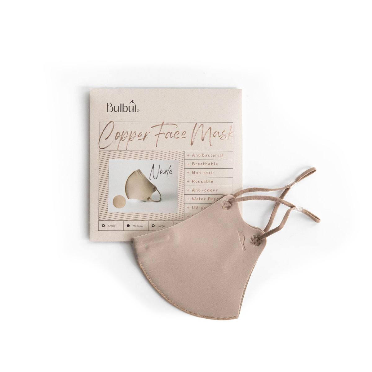 face mask Bulbul Reusable Copper Face Mask