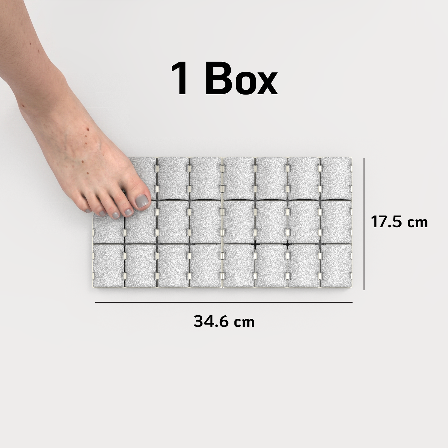 Diatomite Modular Bath Mat