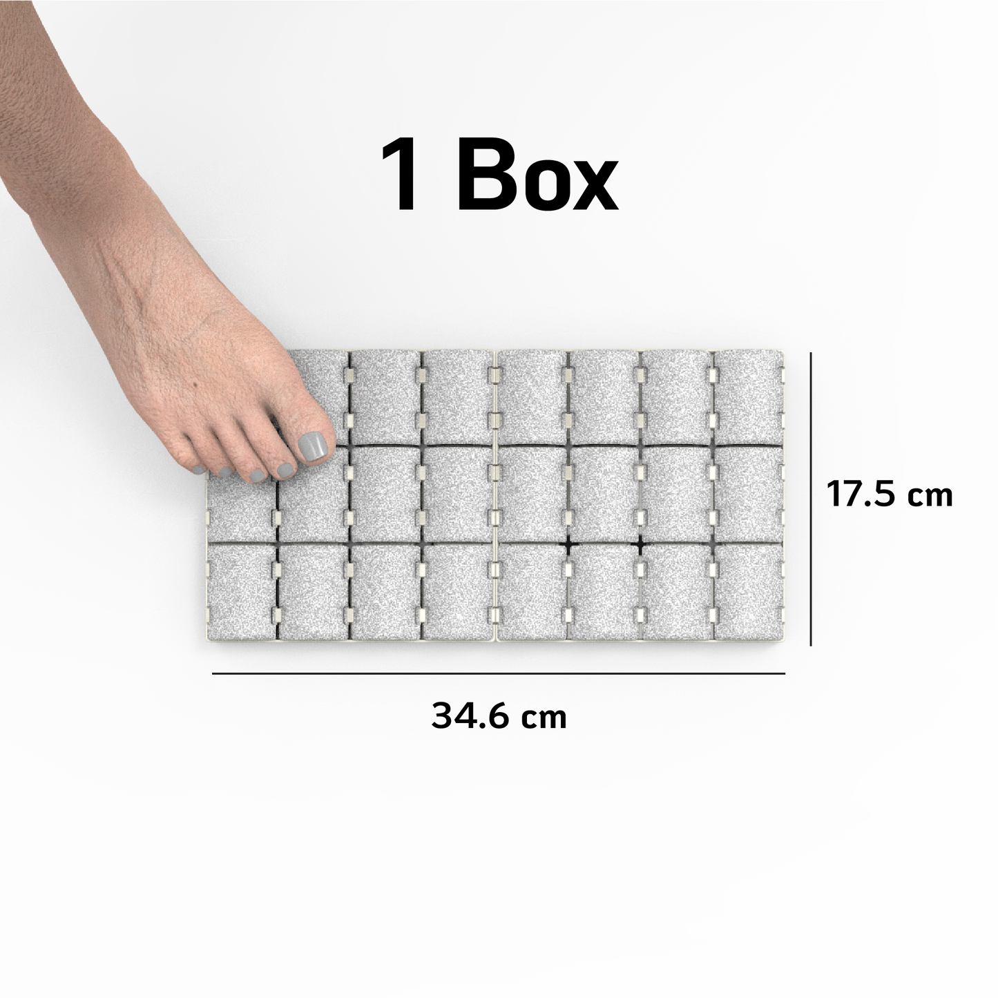 Diatomite Modular Bath Mat