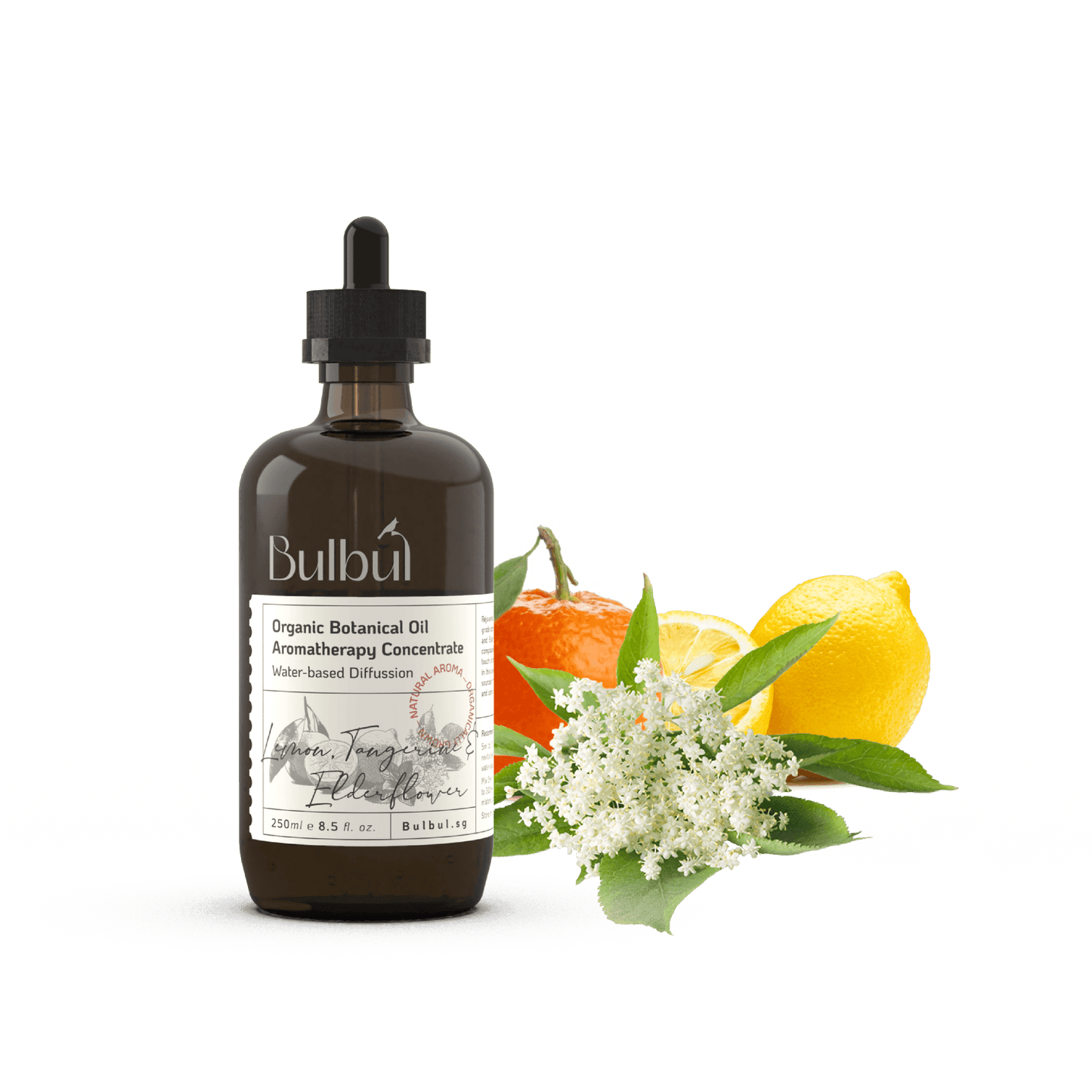 Aromatherapy Concentrate Bulbul Lemon, Tangerine and Elderflower Water-soluble Aromatherapy Essential Oil 250ml